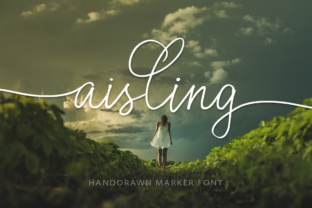 Aisling Font Review: A Whimsical Script for Romantic Branding