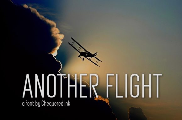 Another Flight Font: A Bold Choice for Branding and Posters