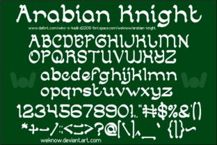 Arabian Knight Font: A Designer's Guide to Stylish Typography