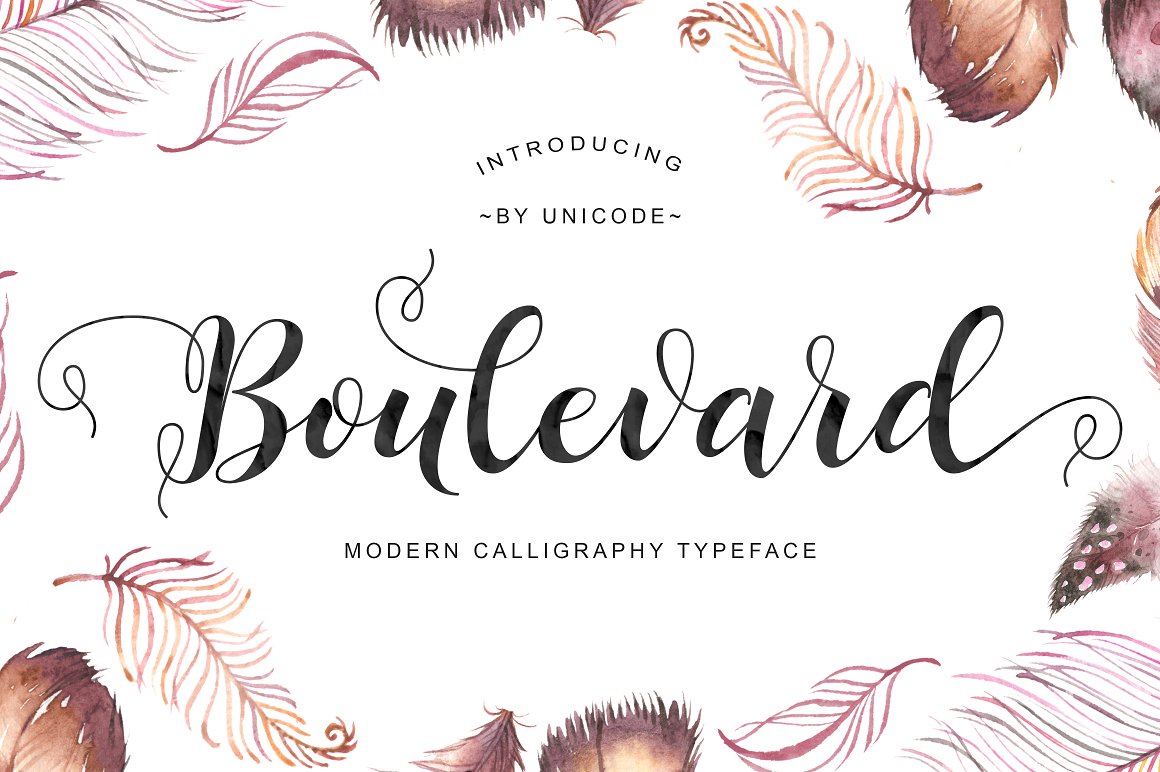 Boulevard Script: A Modern Calligraphic Font for Creative Projects
