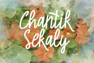 Chantik Sekaly: A Script Font for Warm and Inviting Branding