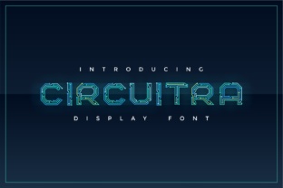 Circuitra: A Display Color Font for Creative Makers