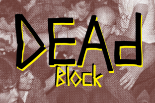 Dead Block Font for Bold Editorial Design