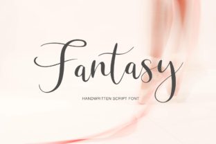 Fantasy Script Font for Handmade and Craft Designs