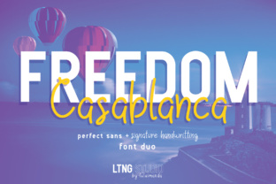 Freedom Casablanca Font Review