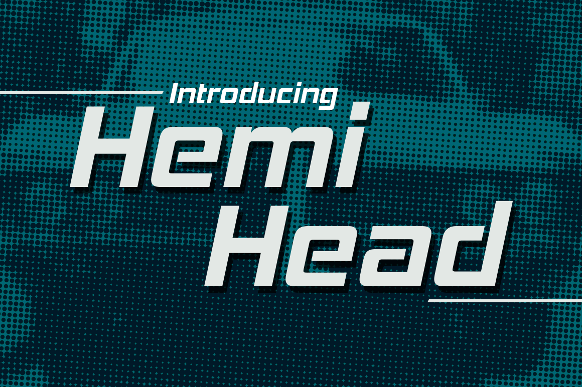 Hemi Head Font for Bold, Memorable Branding