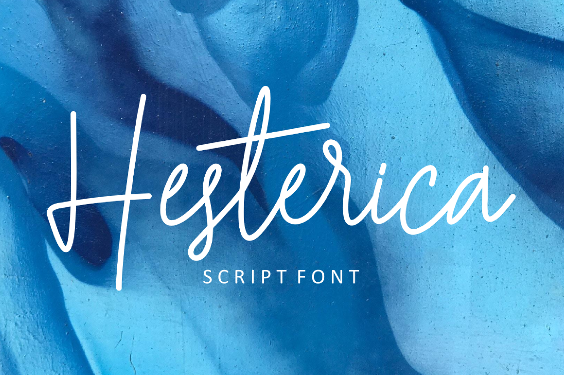 Hesterica Font for Creative Campaigns and Signature Typography