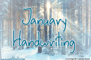 January Handwriting Font Review for Creative Branding