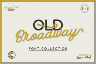 Old Broadway Font Review: A Vintage Typeface for Modern Campaigns