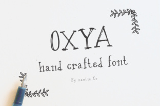 OXYA Font: A Modern Script for Creative Campaigns