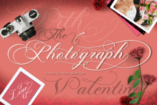 Photograph Font for Elegant Branding and Design