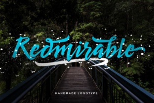 Redmirable Font: A Bold Script for Eye-Catching Campaigns