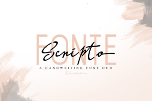Scripto Fonte: A Stylish Typeface for Modern Marketing