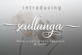 Seullanga Font: A Handwritten Script for Editorial Elegance