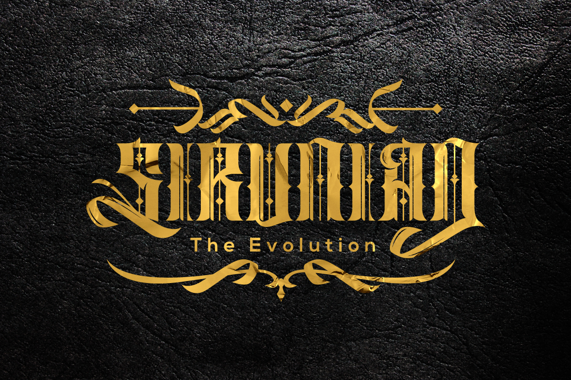 Sirunian Font: Gothic Elegance for Captivating Branding and Campaigns
