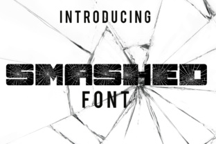 Smashed Font for Bold Web Typography