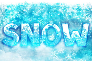 Snow Family: A Frosty Font for Editorial Design