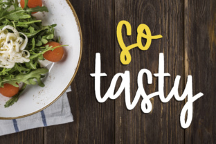 So Tasty: A Script Font That Elevates Your Craft Projects