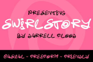 Swirlstory: A Quirky Script Font for Web Design