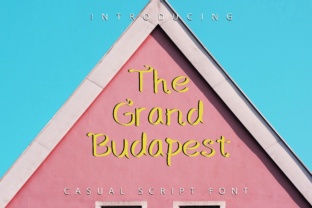 The Grand Budapest Font for Creative Product Makers