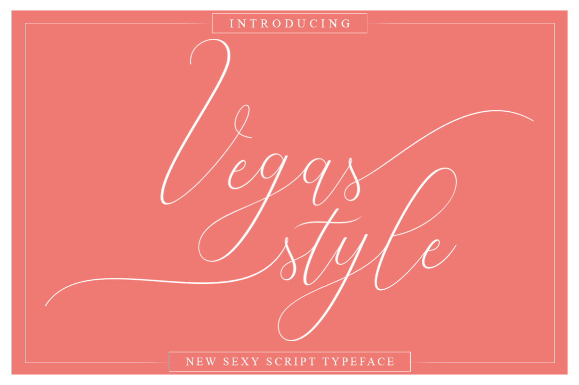 Vegas Style: A Script Handwritten Font for Editorial Elegance