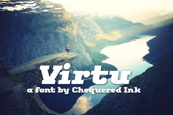 Virtu Font for Memorable Western-Themed Branding