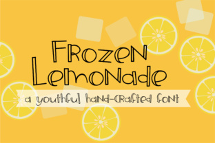 ZP Frozen Lemonade Font for Editorial Design and Creative Projects